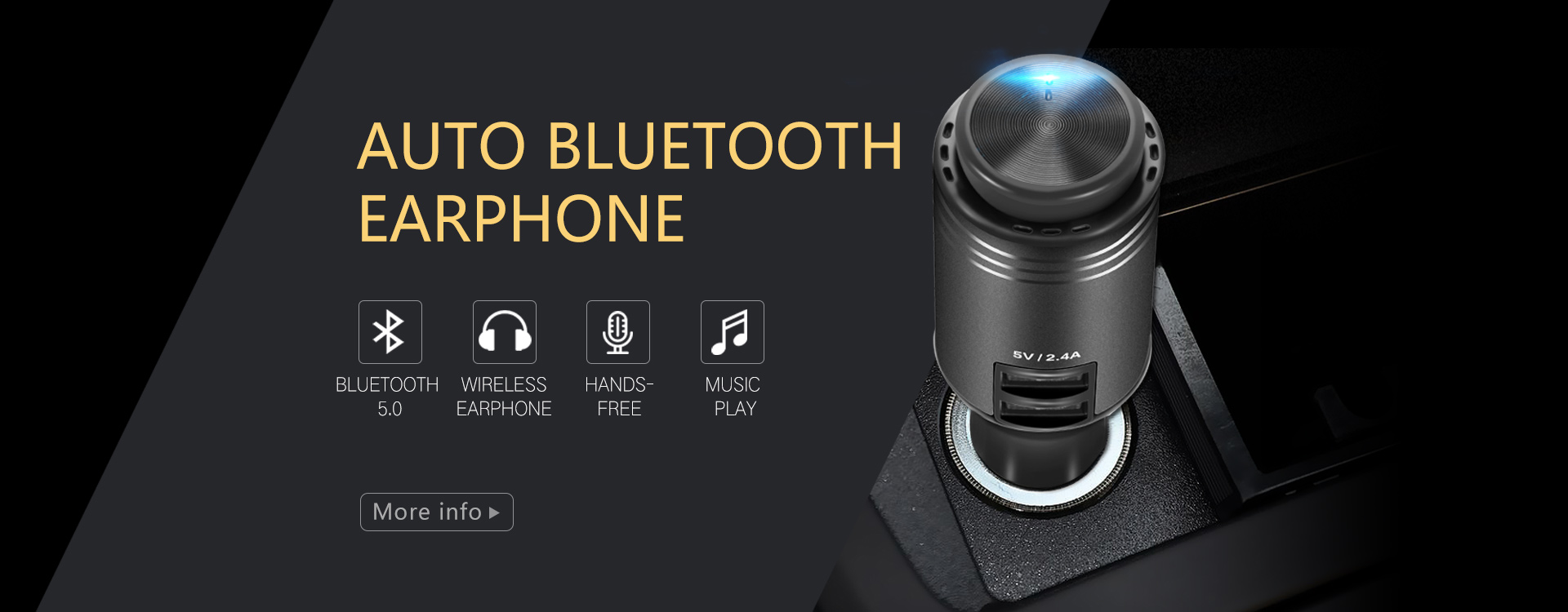 Auto Bluetooth Earphone