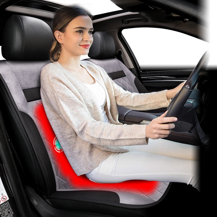 Car Seat Cushion (Heating + Massage)