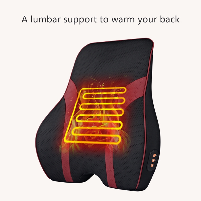 Lumbar Cushion (Heating + Massage)