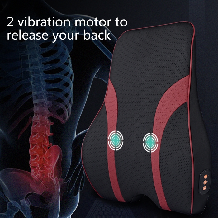 Lumbar Cushion (Heating + Massage)