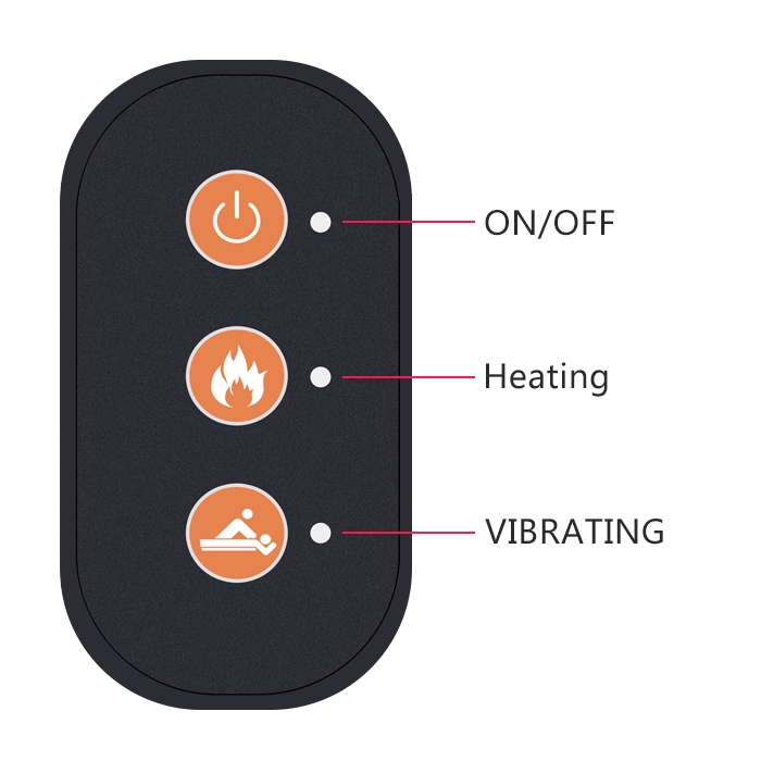 Lumbar Cushion (Heating + Massage)